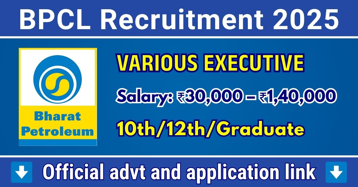 BPCL Recruitment 2025