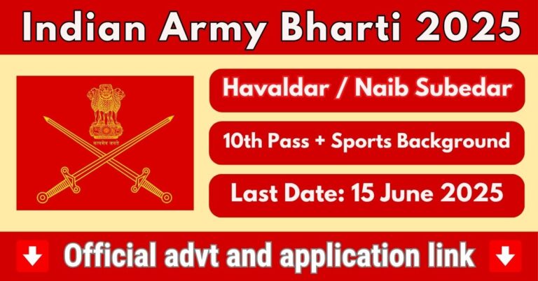 Indian Army Bharti 2025
