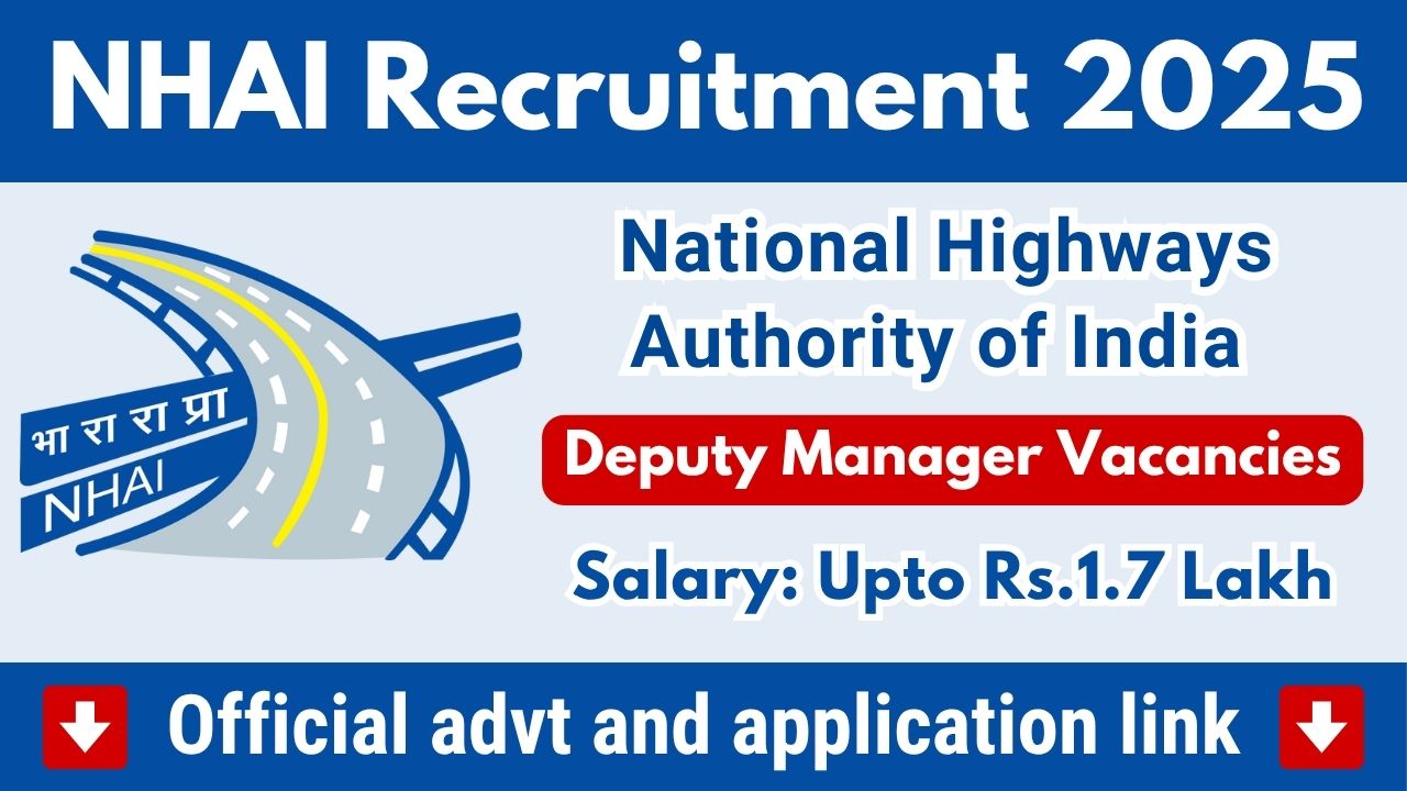 NHAI Recruitment 2025