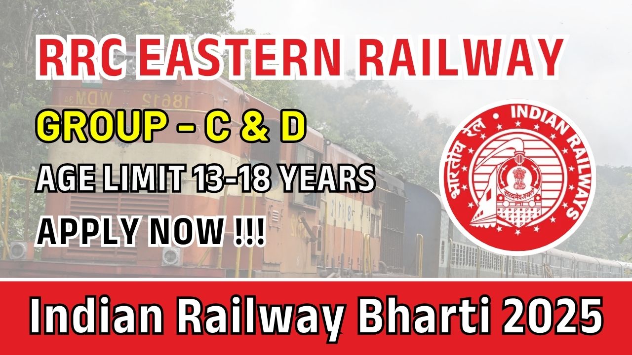 RRC Eastern Railway Bharti 2025 | SarkariDost.com