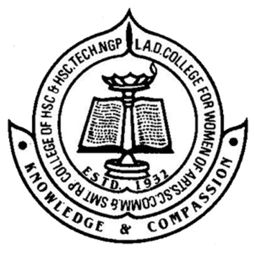 LAD- Lady Amritbai Daga College Nagpur Logo