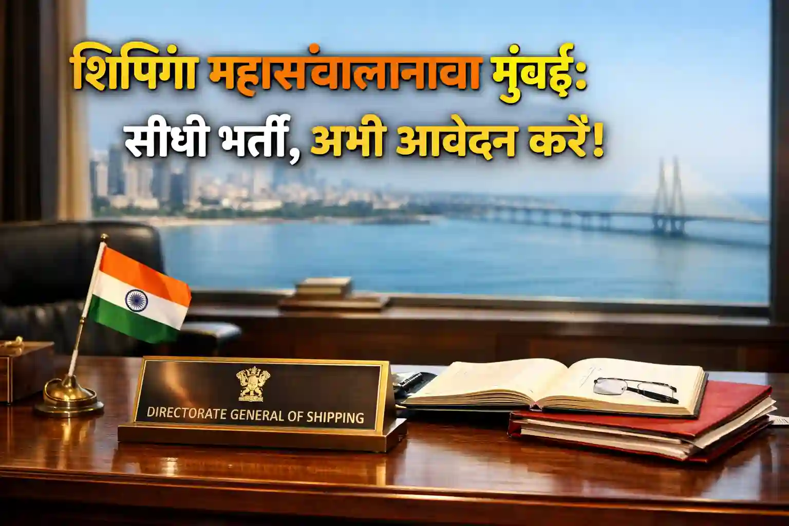 शिपिंग महासंचालनालय मुंबई भर्ती 2026 आधिकारिक सूचना