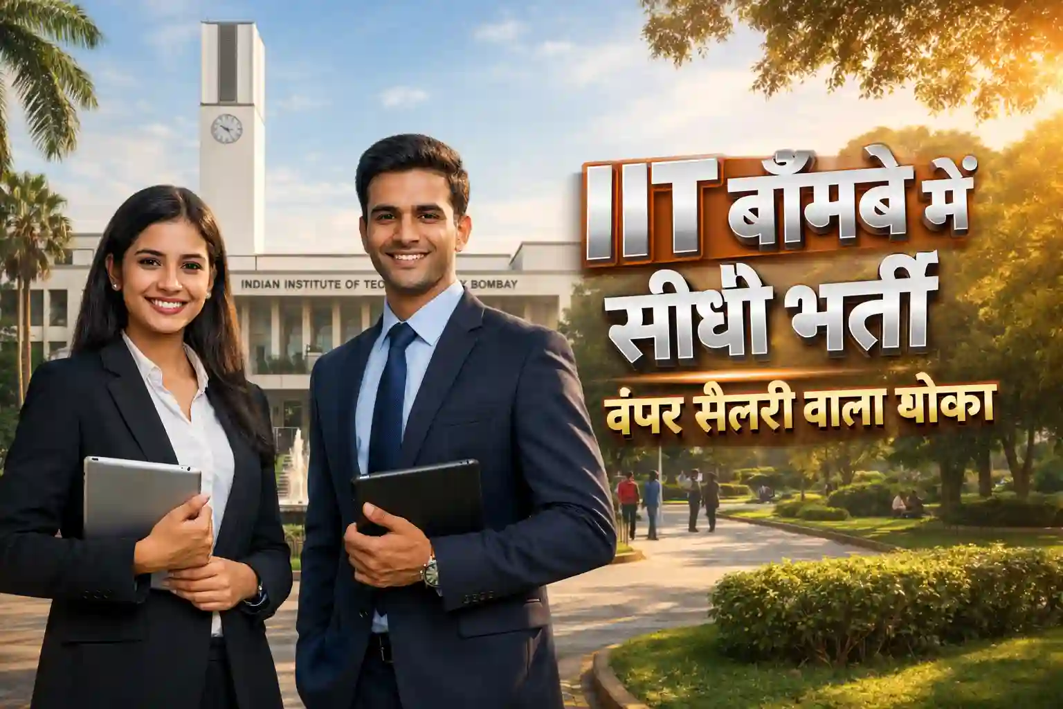 IIT बॉम्बे भर्ती 2026 आधिकारिक अधिसूचना और आवेदन प्रक्रिया