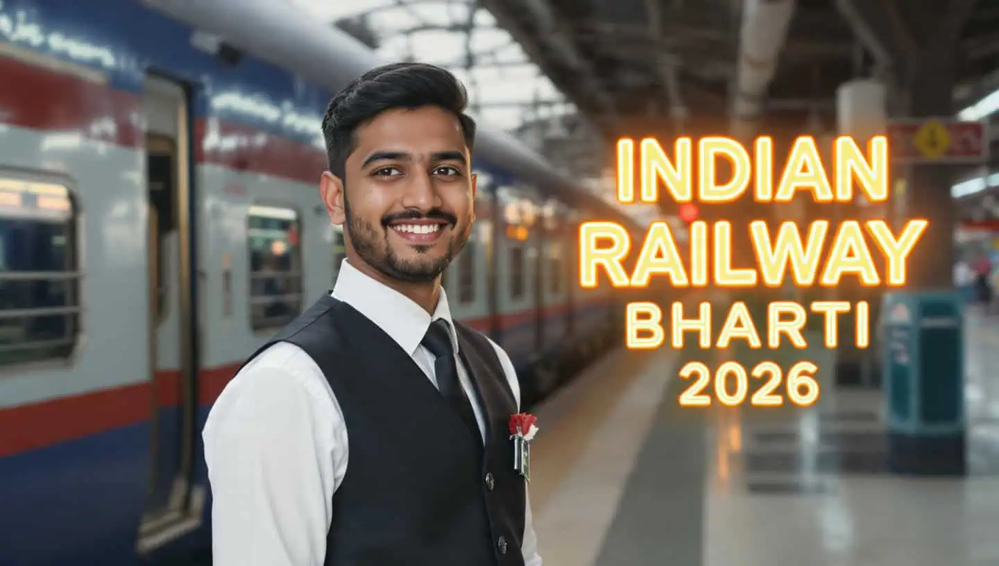 IRCTC West Zone Recruitment 2026 Hospitality Monitor job opening professional banner.