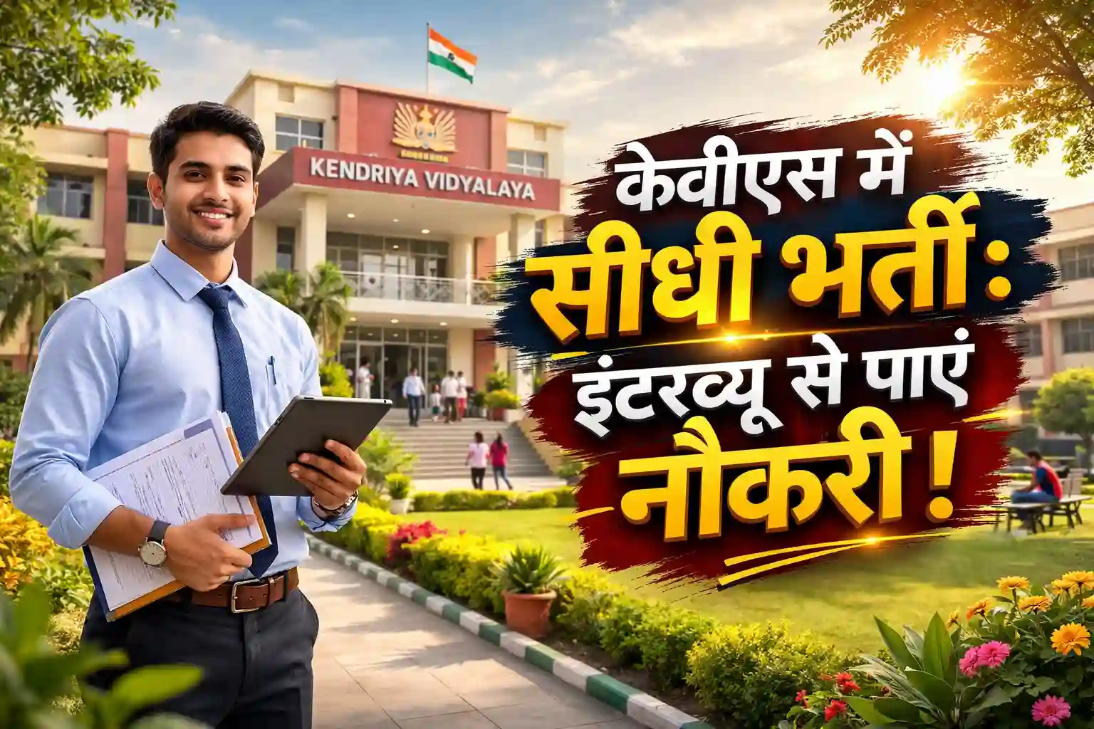 Kendriya Vidyalaya Varangaon recruitment 2026 notification for teachers and other staff.