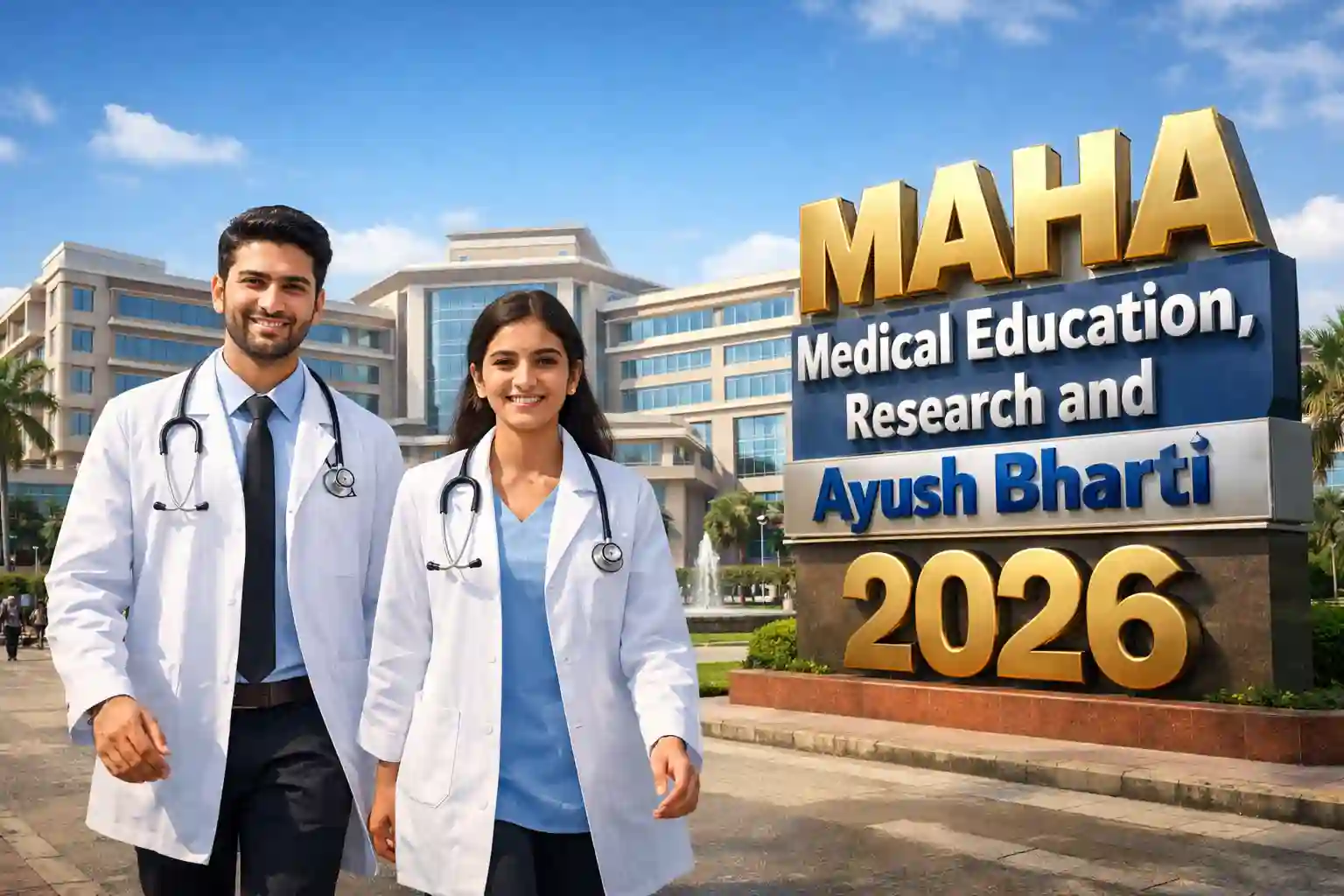 Maharashtra Medical Education Department Recruitment 2026 for 1540 Tutor and Junior Resident posts.
