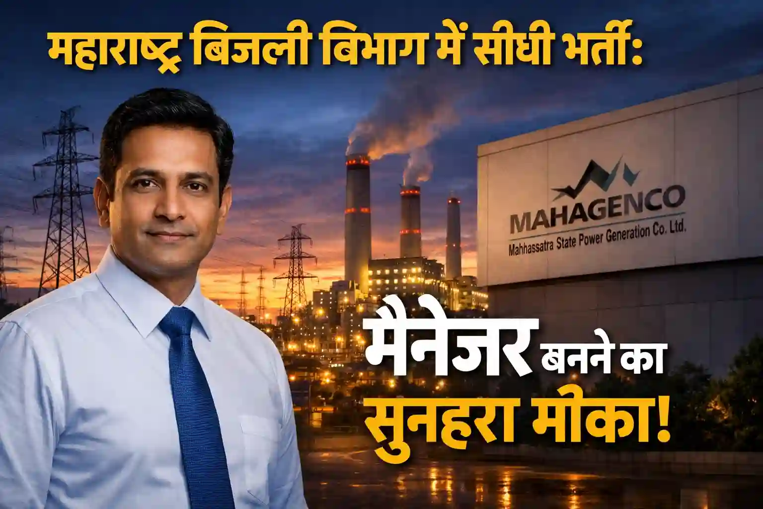 MahaGenco Recruitment 2026 Mumbai Manager Posts