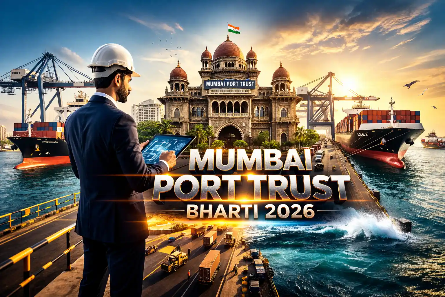 मुंबई पोर्ट ट्रस्ट भर्ती 2026 मुख्य अभियंता पद के लिए आधिकारिक सूचना।