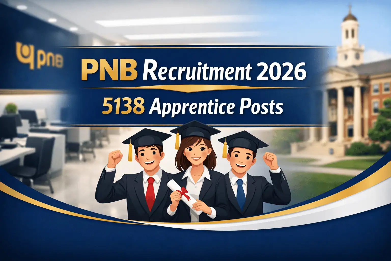 Punjab National Bank PNB Apprentice Recruitment 2026 Notification for 5138 Vacancies