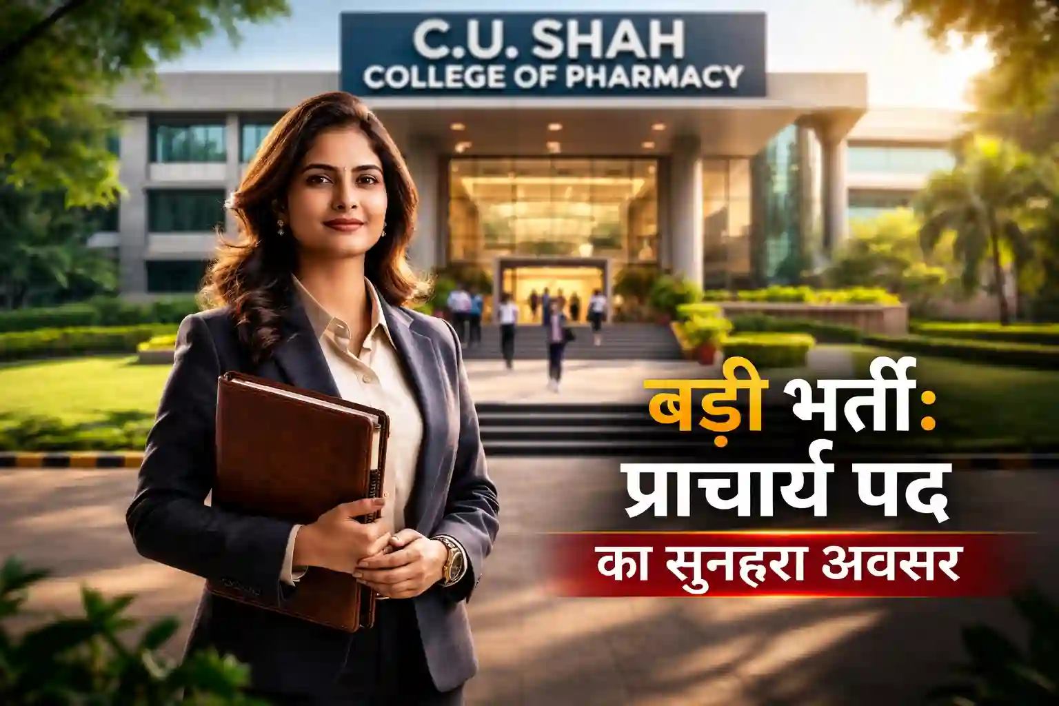 SNDT Women's University Principal Recruitment 2026 professional office background