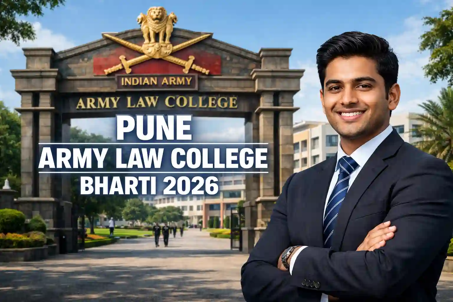 Army Law College Pune Recruitment 2026 various non-teaching staff posts professional image.