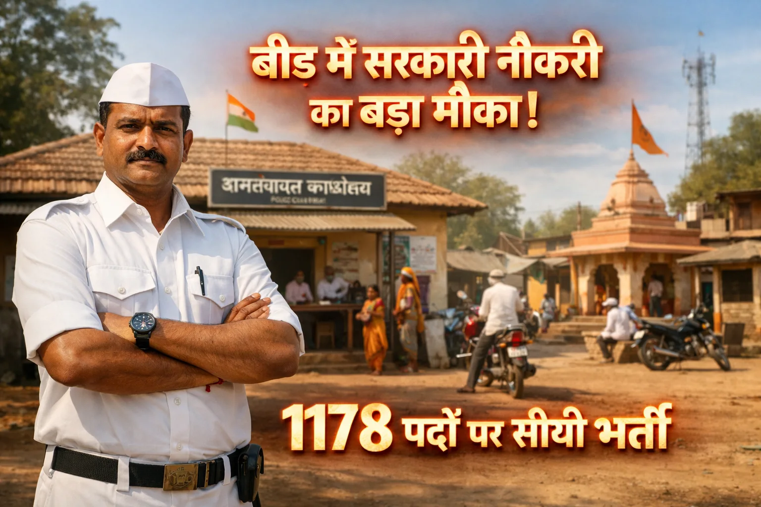बीड पुलिस पाटिल भर्ती 2026 आधिकारिक अधिसूचना और आवेदन लिंक