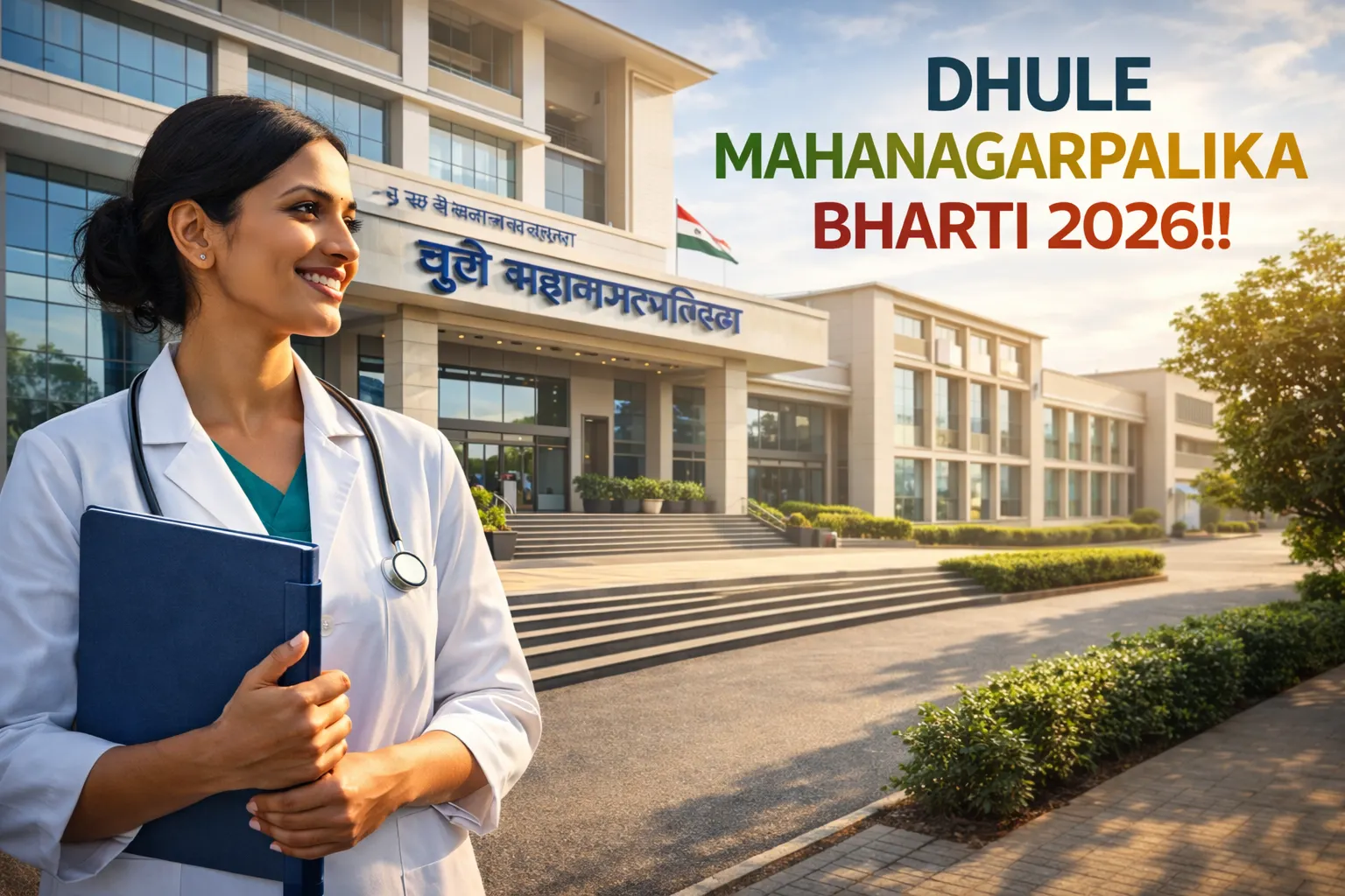Dhule Mahanagarpalika Bharti 2026 Recruitment for Nurse, Pharmacist and Lab Assistant posts