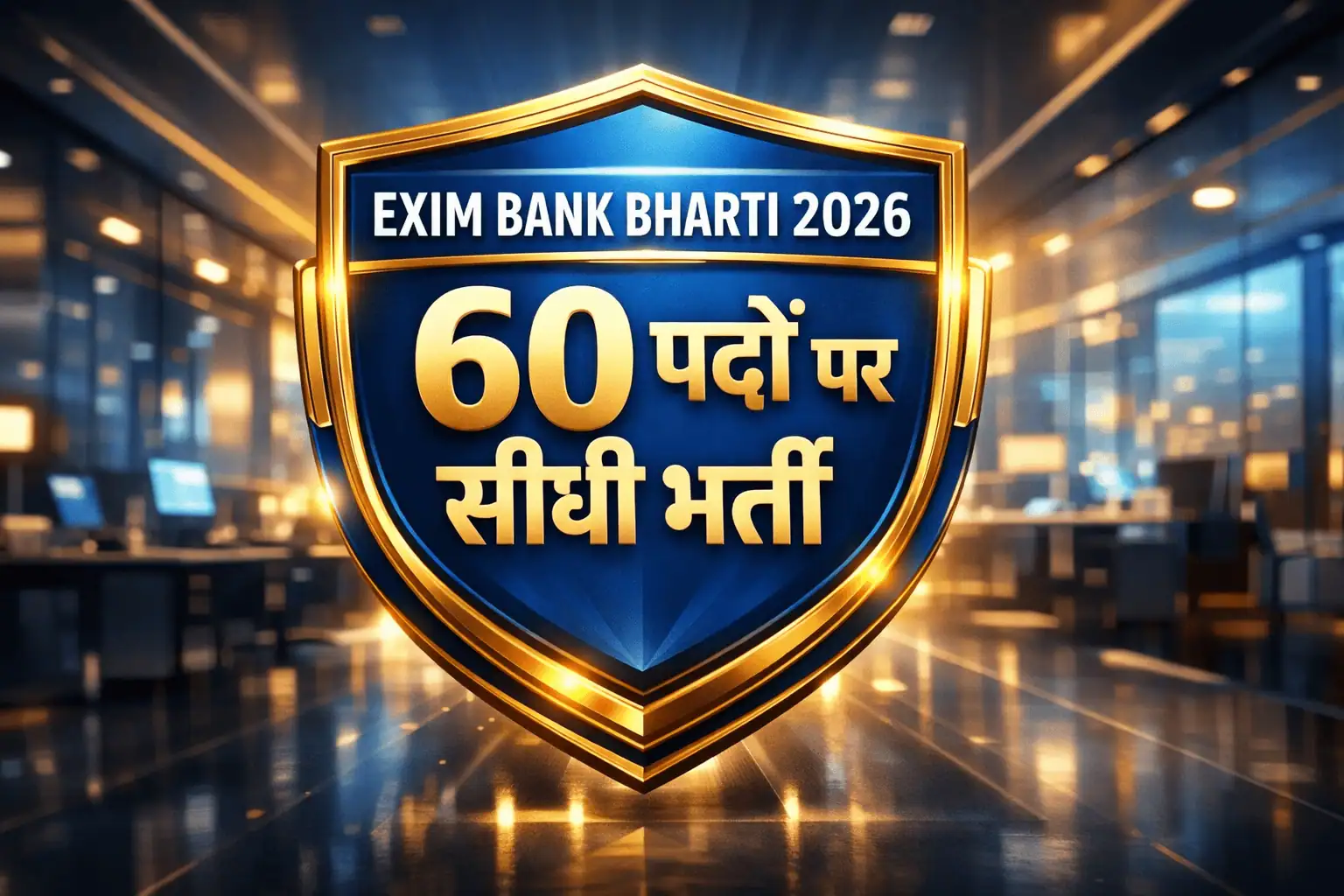 Exim Bank Bharti 2026 Management Trainee Jobs in Hindi