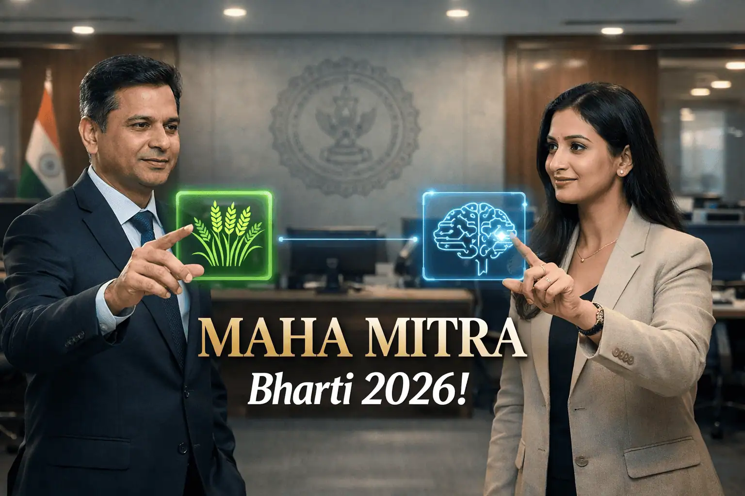 MAHA MITRA recruitment 2026 for Agriculture and AI Sector Experts in Mumbai Maharashtra.
