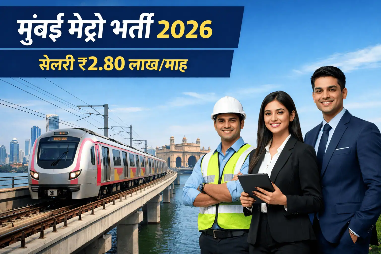 Mumbai Metro Rail Corporation Recruitment 2026 Jobs and Salary Details.