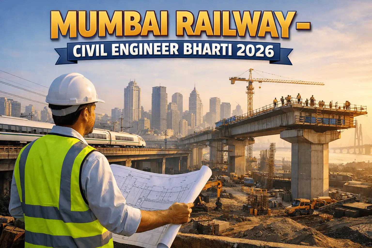 मुंबई रेलवे विकास कॉर्पोरेशन भर्ती 2026 सिविल इंजीनियर पद