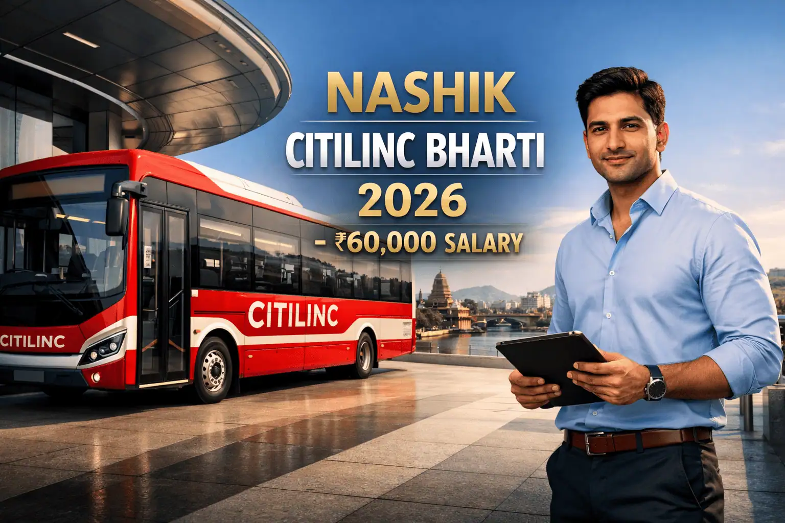 नाशिक महानगर परिवहन महामंडळ भर्ती 2026 सिटीलिंक जॉब्स