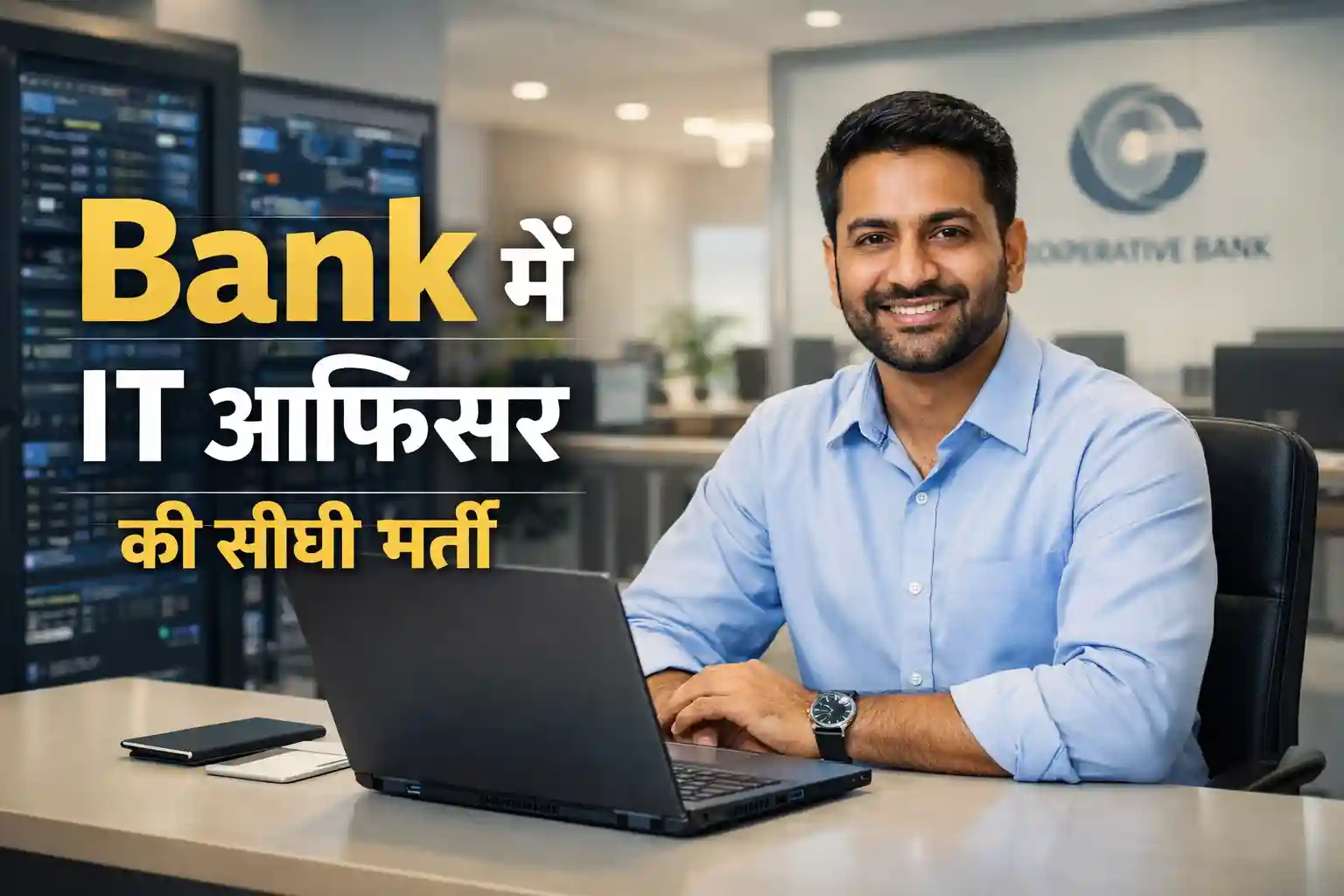 अग्रसेन नागरी सहकारी बैंक अकोला में आई.टी. मैनेजर भर्ती 2026 का पोस्टर