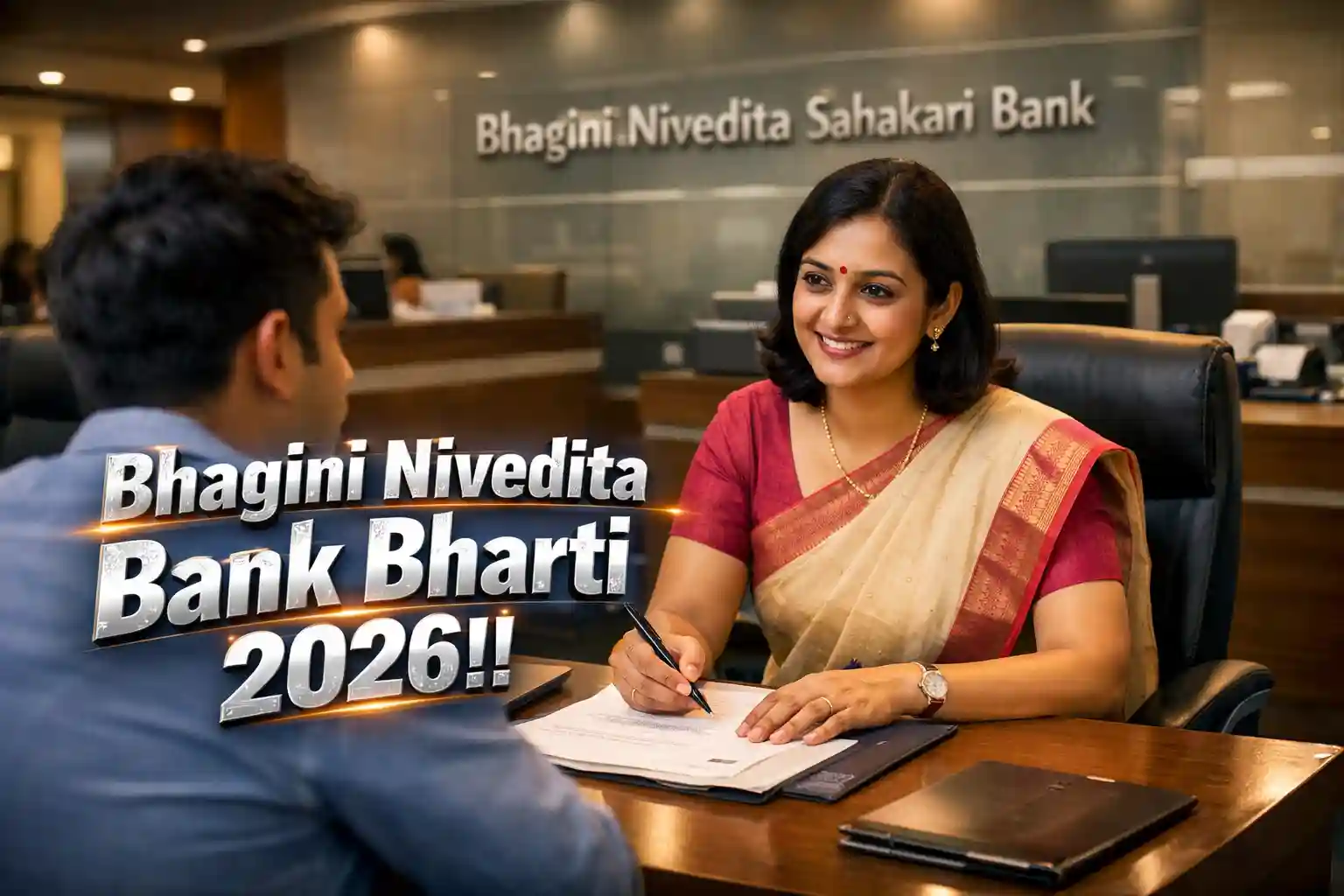 भगिनी निवेदिता सहकारी बैंक पुणे में विभिन्न पदों पर भर्ती के लिए आवेदन करें