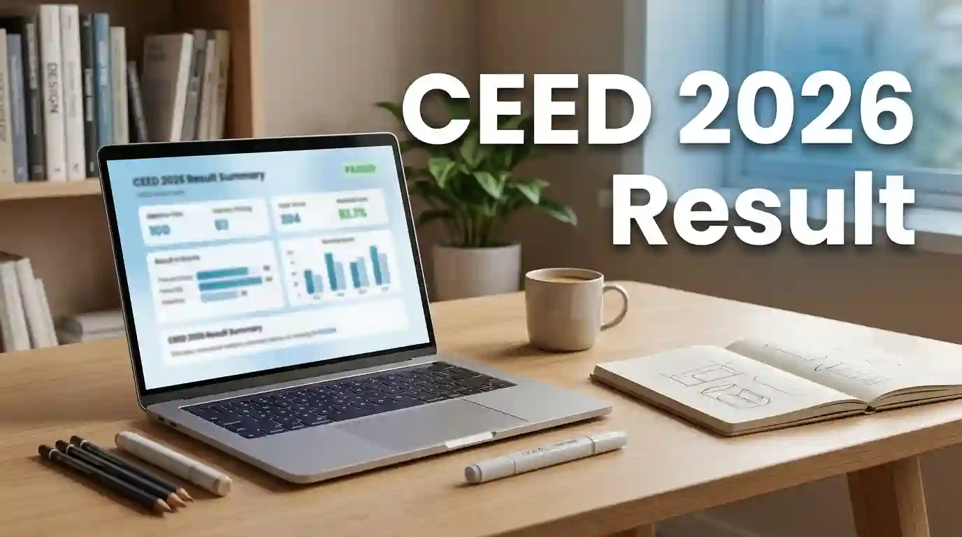 CEED 2026 रिजल्ट जारी – IIT बॉम्बे M.Des स्कोरकार्ड ceed.iitb.ac.in पर डाउनलोड करें