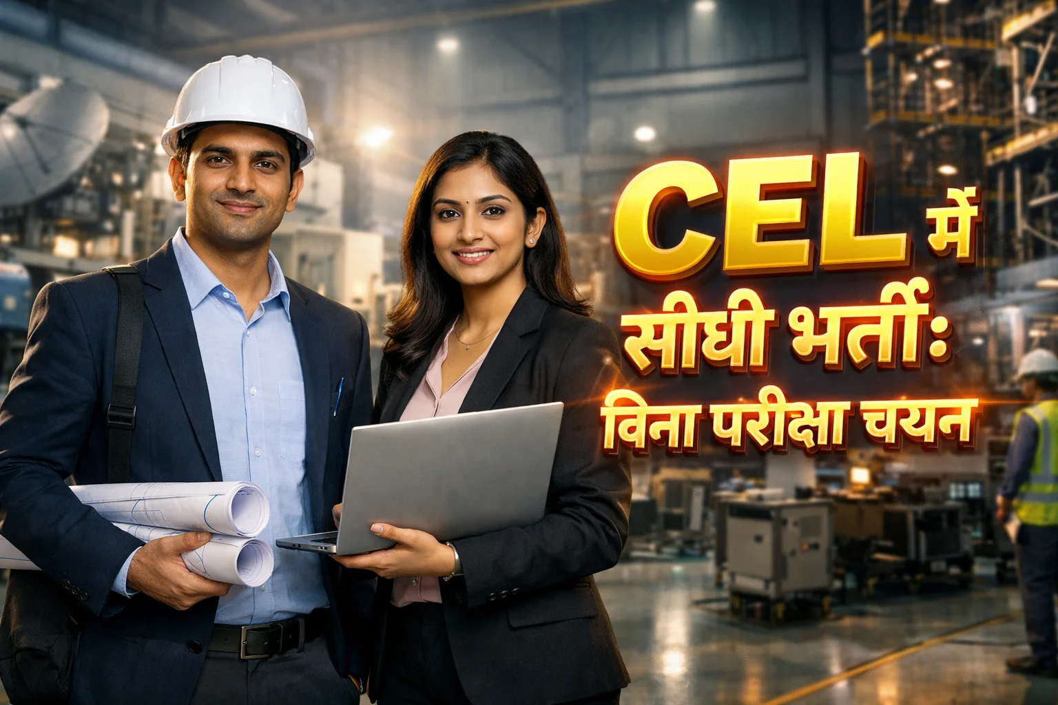 Central Electronics Limited CEL Recruitment 2026 for Graduate Engineer Trainee and Clerk posts professional banner