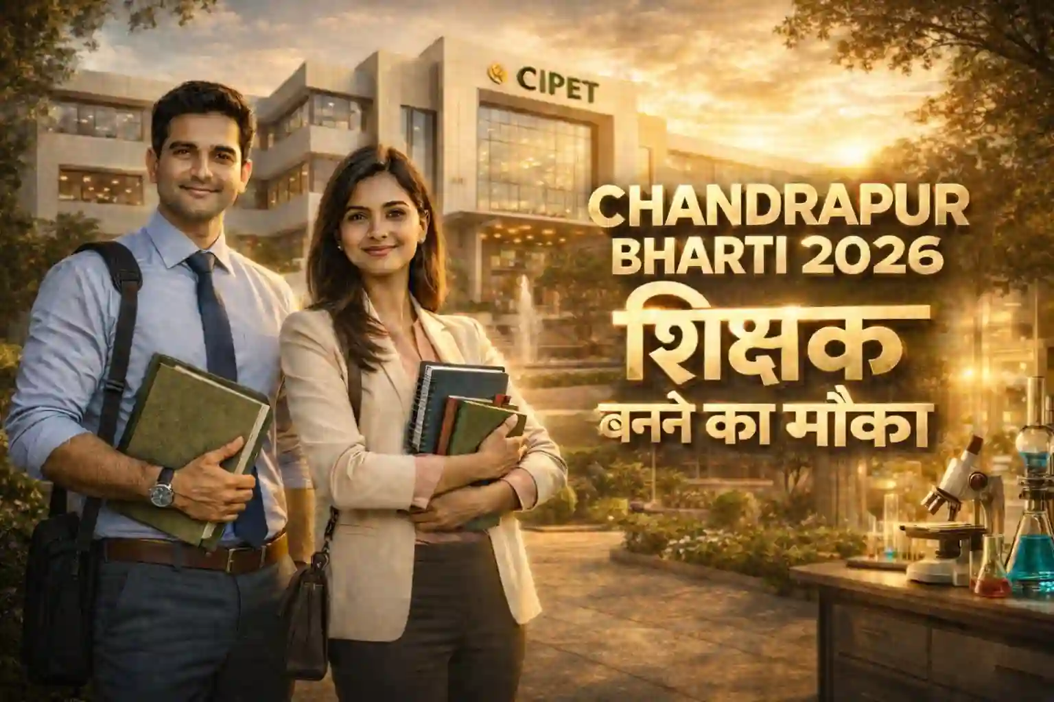 CIPET चंद्रपुर में लेक्चरर पदों के लिए भर्ती का विज्ञापन