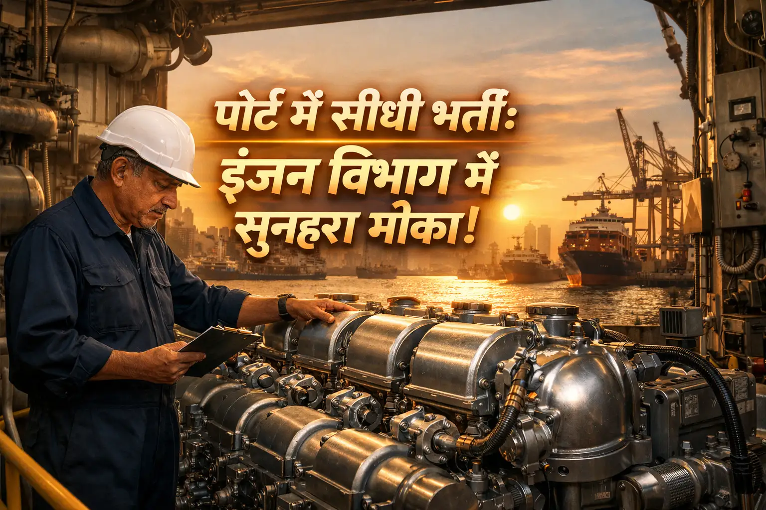 मुंबई पोर्ट ट्रस्ट भर्ती 2026 सीनियर एसोसिएट इंजन पद के लिए आधिकारिक सूचना