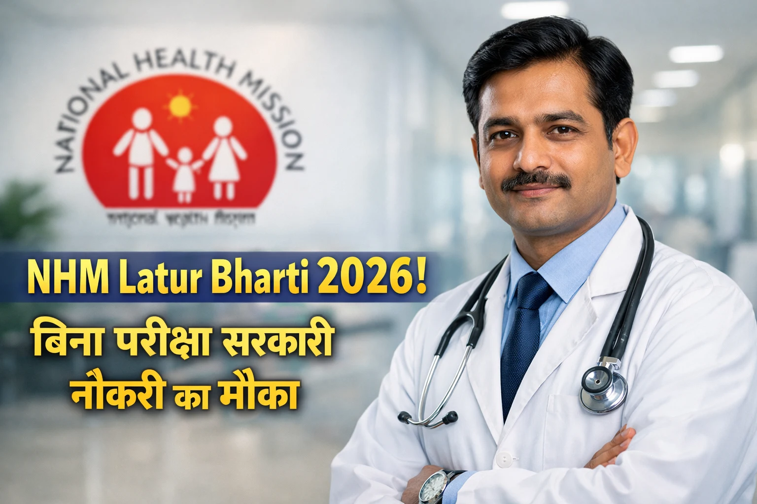 NHM Latur Bharti 2026 for Medical Officers and Specialists