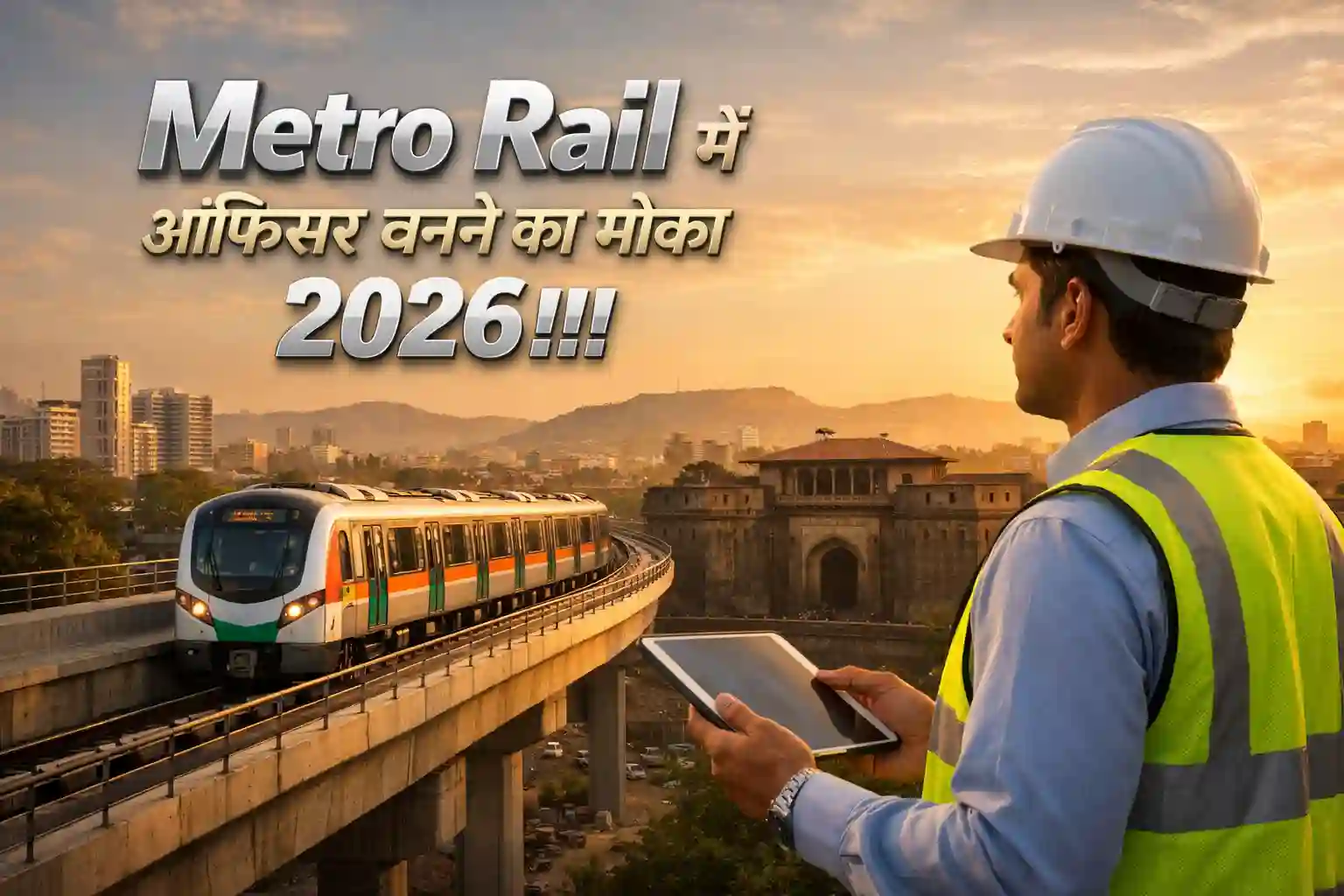 पुणे मेट्रो रेल भर्ती 2026 ऑफिसर पद के लिए आवेदन प्रक्रिया