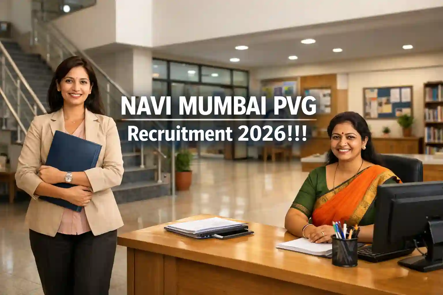 पुणे विद्यार्थी गृह नवी मुंबई शिक्षक और लिपिक भर्ती 2026 का पोस्टर