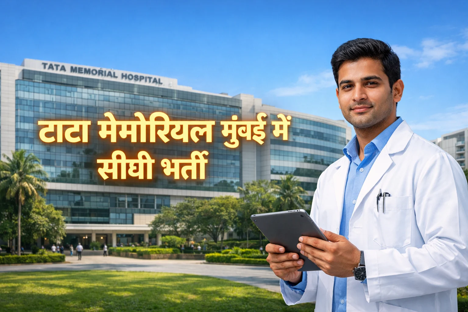 टाटा मेमोरियल हॉस्पिटल मुंबई भर्ती 2026 क्लिनिकल रिसर्च कोऑर्डिनेटर पद के लिए वॉक-इन-इंटरव्यू