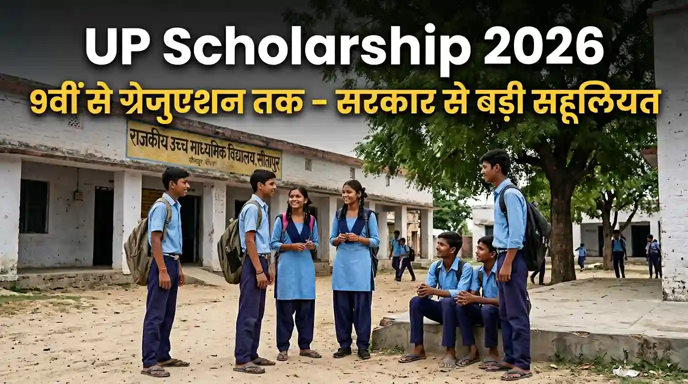 UP Scholarship Status 2026 – scholarship.up.gov.in पर फॉर्म का स्टेटस कैसे चेक करें