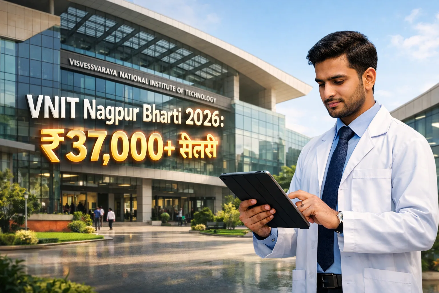 VNIT नागपुर जूनियर रिसर्च फेलो भर्ती 2026 फीचर इमेज