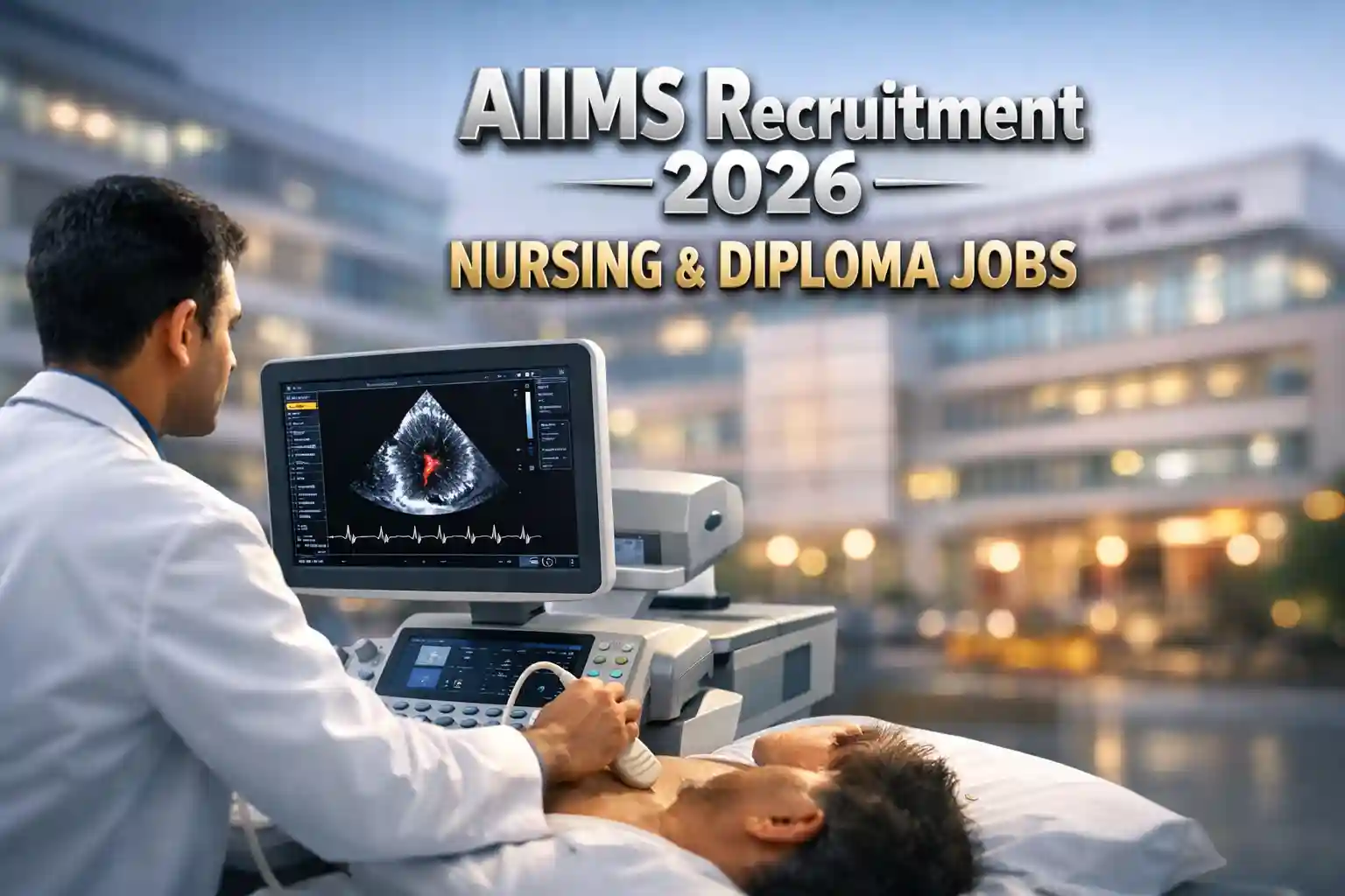 AIIMS Nagpur Project Technical Support II Recruitment 2026 for B.Sc Nursing and GNM candidates.