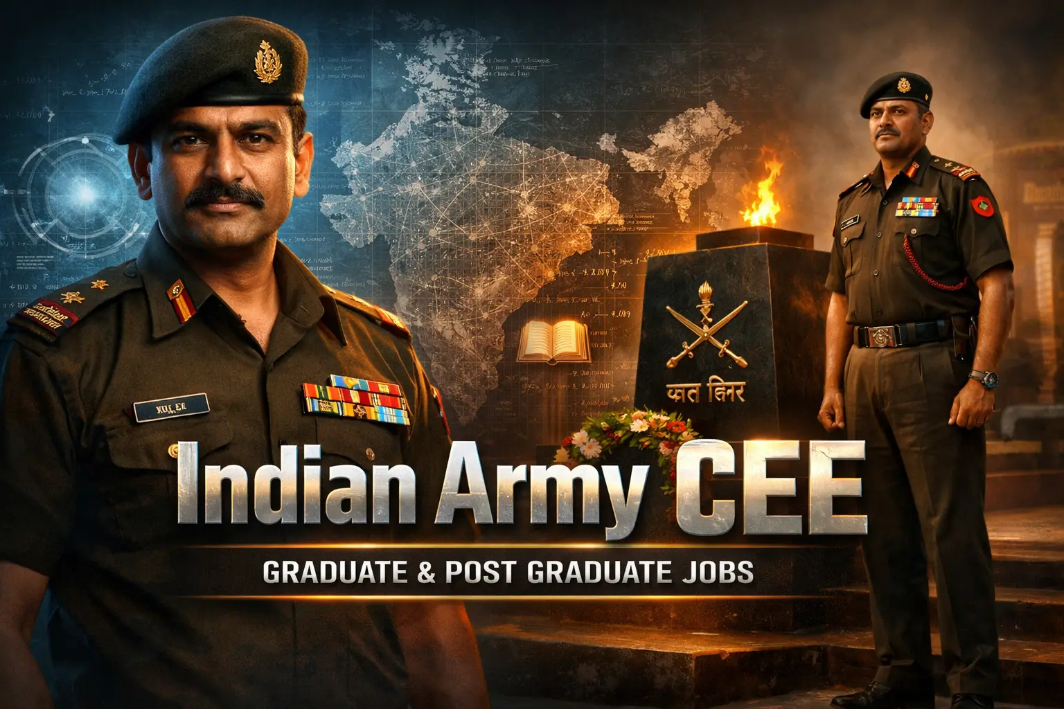Indian Army Havildar Education and JCO Religious Teacher recruitment 2026 feature image showing professional soldiers.