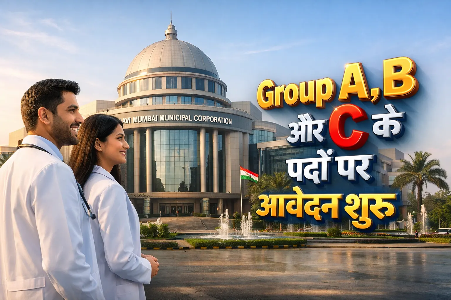 नवी मुंबई नगर निगम भर्ती 2026 ग्रुप A, B और C पदों के लिए आधिकारिक विज्ञापन