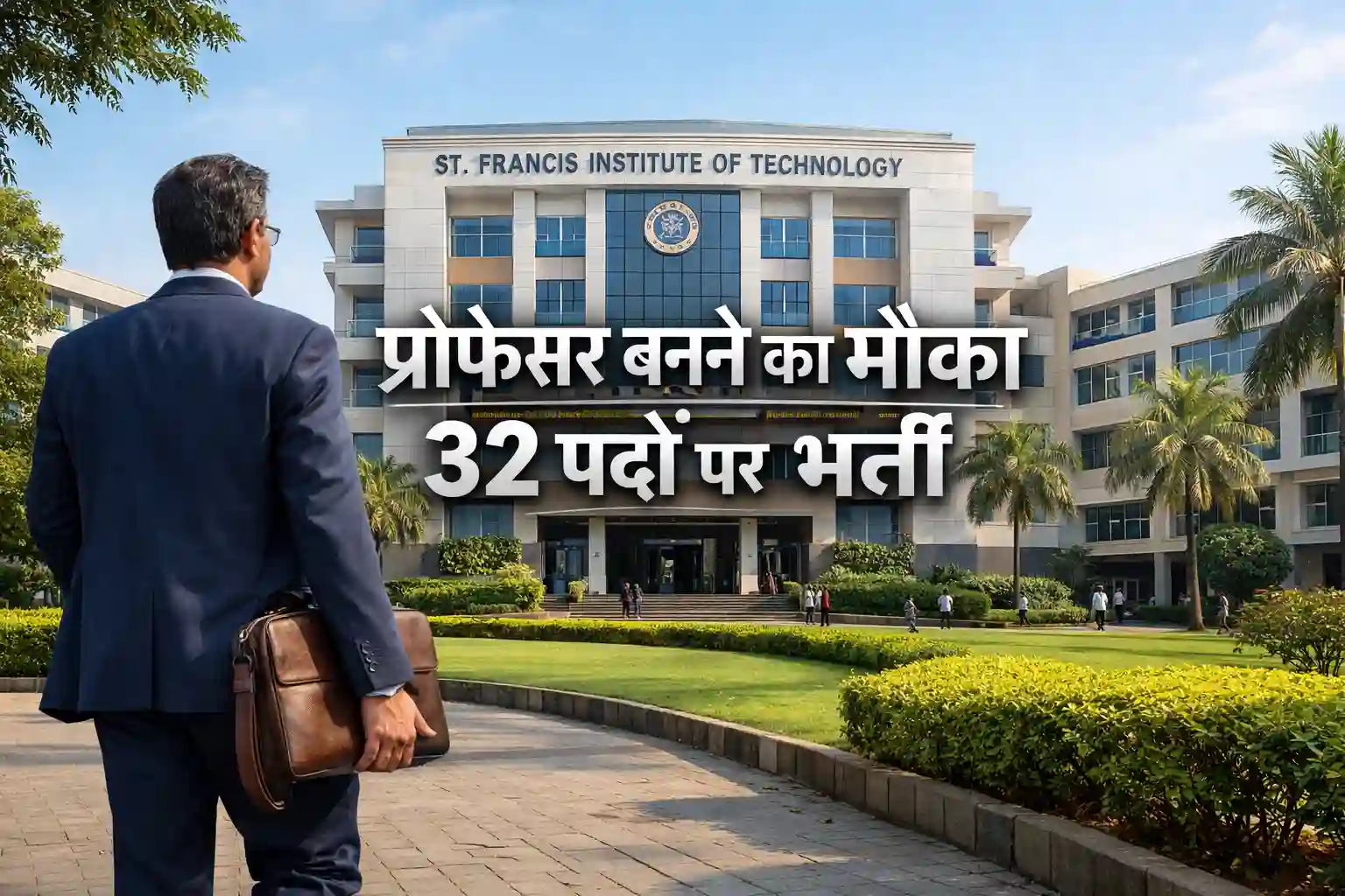 सेंट फ्रान्सिस इन्स्टिट्यूट ऑफ टेक्नॉलॉजी मुंबई भर्ती 2026