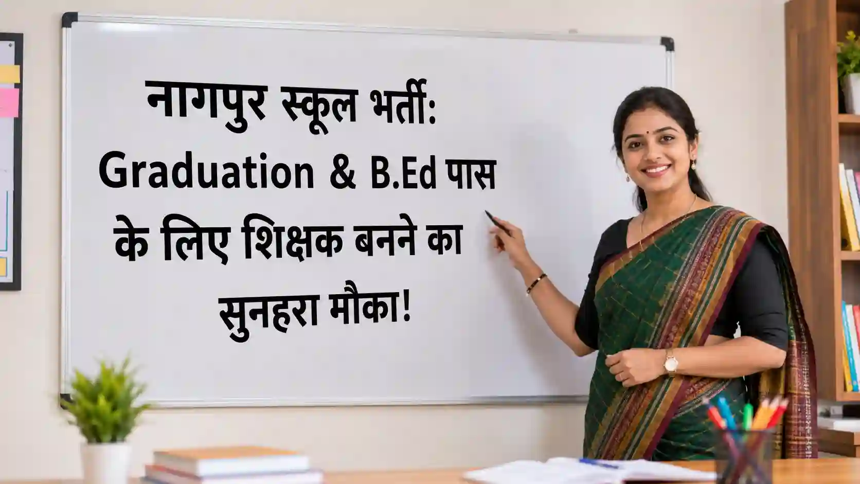ईस्ट पॉइंट स्कूल नागपुर में शिक्षक भर्ती 2026 के लिए आवेदन करते शिक्षक