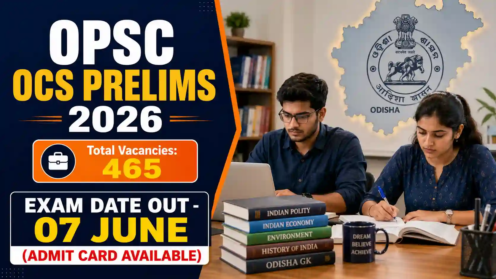 OPSC Civil Services Preliminary Exam Date 2026 Announcement and Schedule Notification