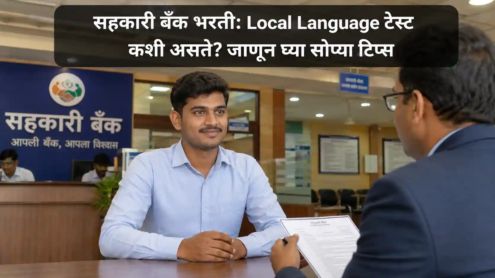 Cooperative Bank Local Language Proficiency Test Guide in Marathi for banking job aspirants in Maharashtra.