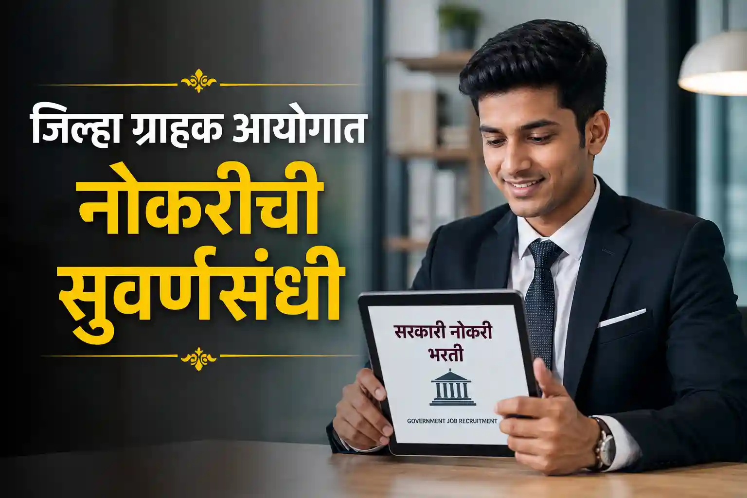 Recruitment in District Consumer Disputes Redressal Commission Maharashtra for graduates.