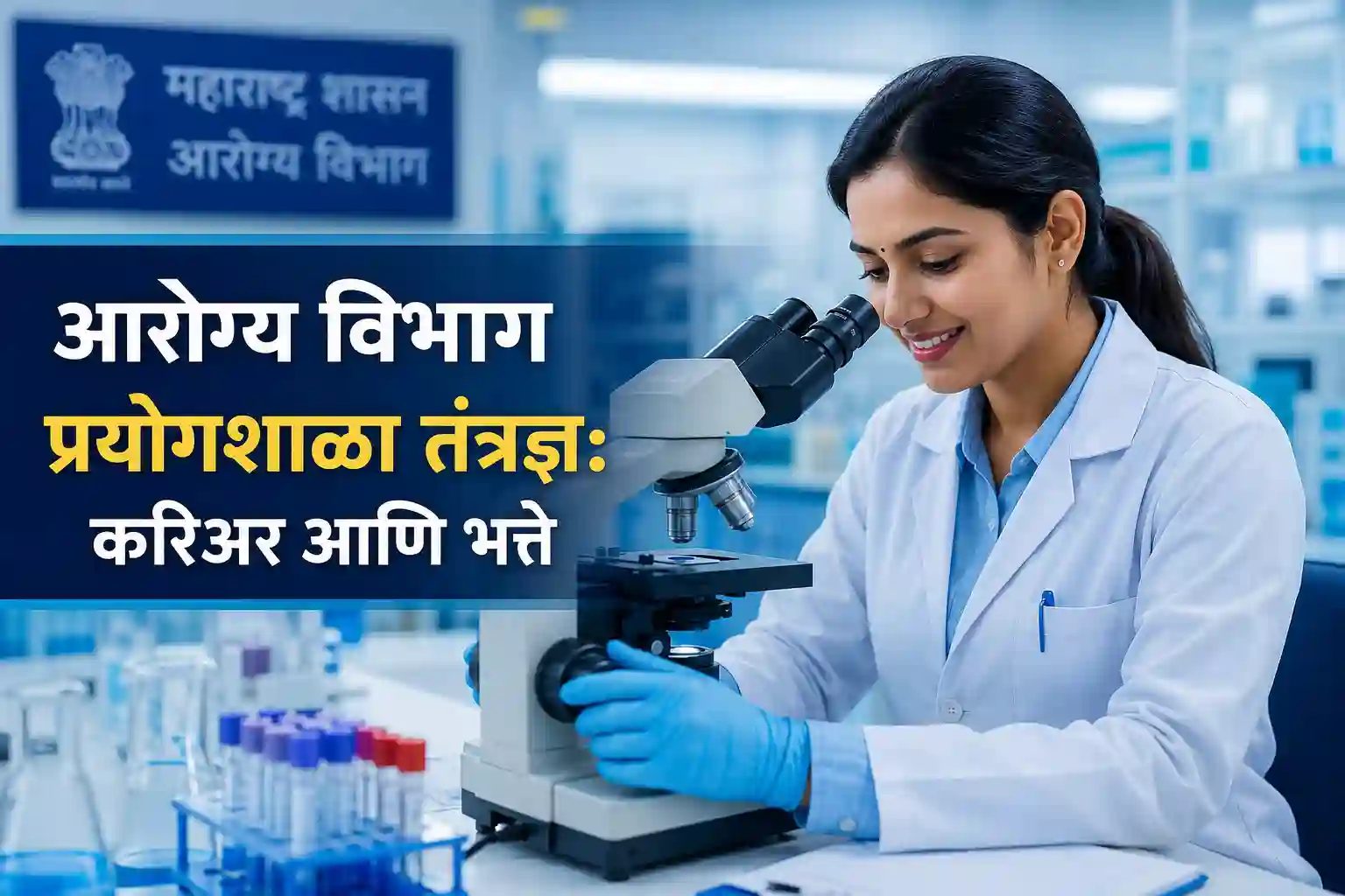 महाराष्ट्र आरोग्य विभाग प्रयोगशाळा तंत्रज्ञ कामाचे स्वरूप आणि भत्ते माहिती.