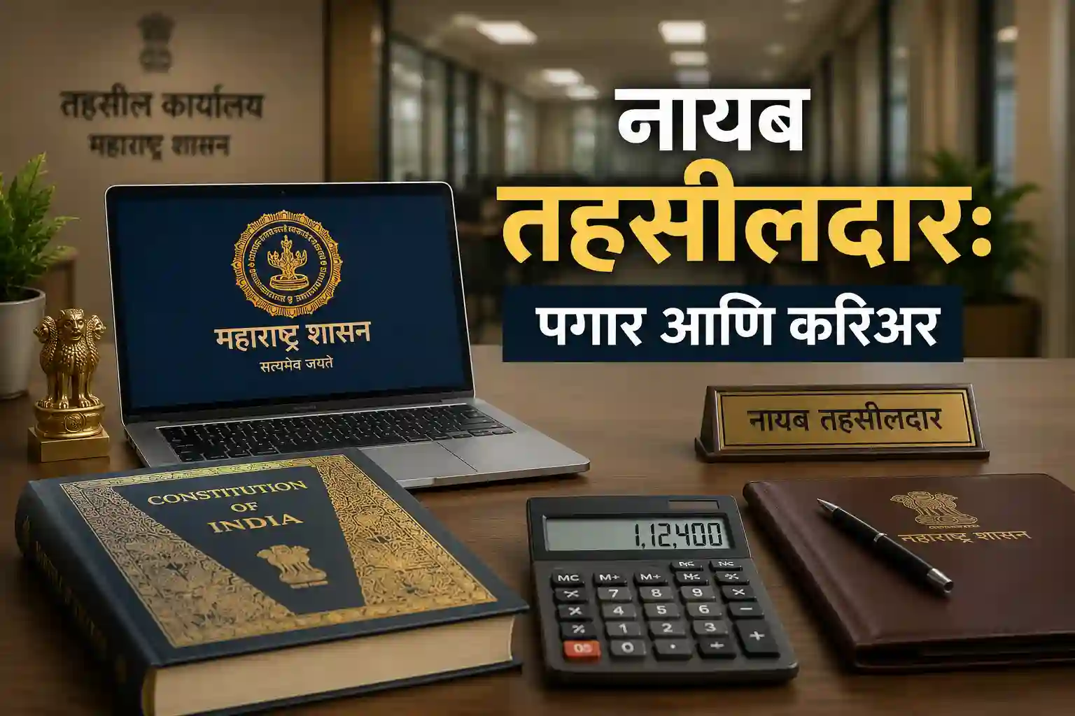 नायब तहसीलदार पदाचा ७ व्या वेतन आयोगानुसार पगार आणि भत्त्यांची सविस्तर माहिती.