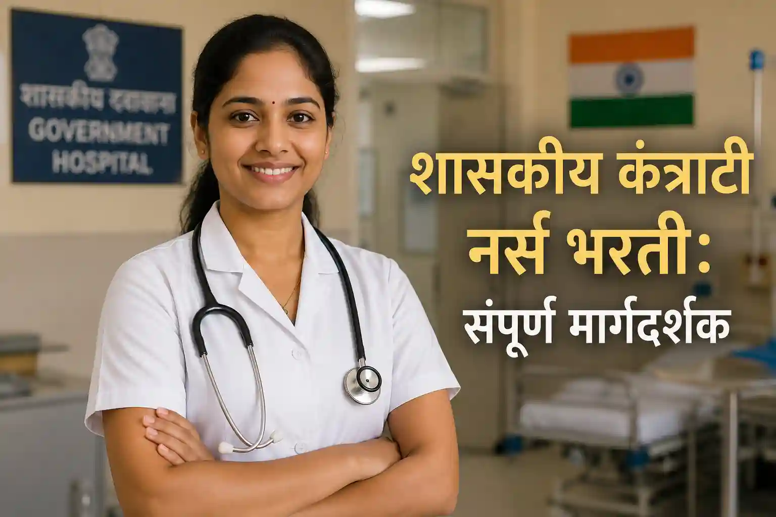 महाराष्ट्र शासकीय रुग्णालयात कंत्राटी नर्स भरती प्रक्रिया आणि पात्रता मार्गदर्शक.