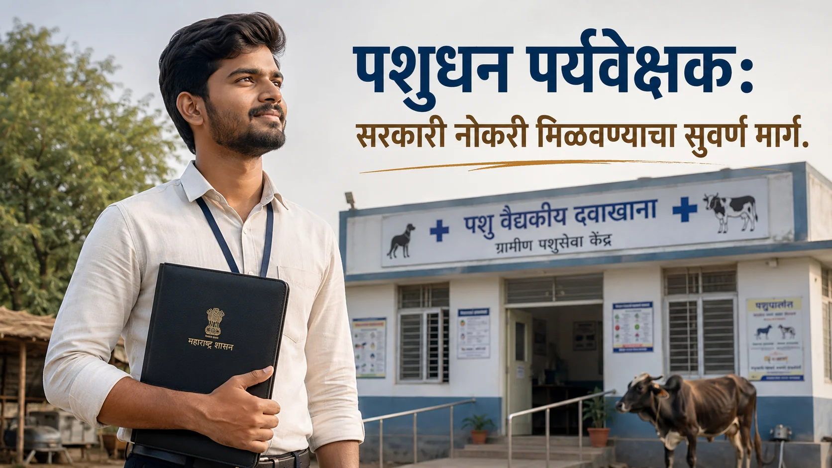 माहितीपूर्ण लेख: पशुधन पर्यवेक्षक कोर्स करून महाराष्ट्र पशुसंवर्धन विभागात नोकरी कशी मिळवावी.