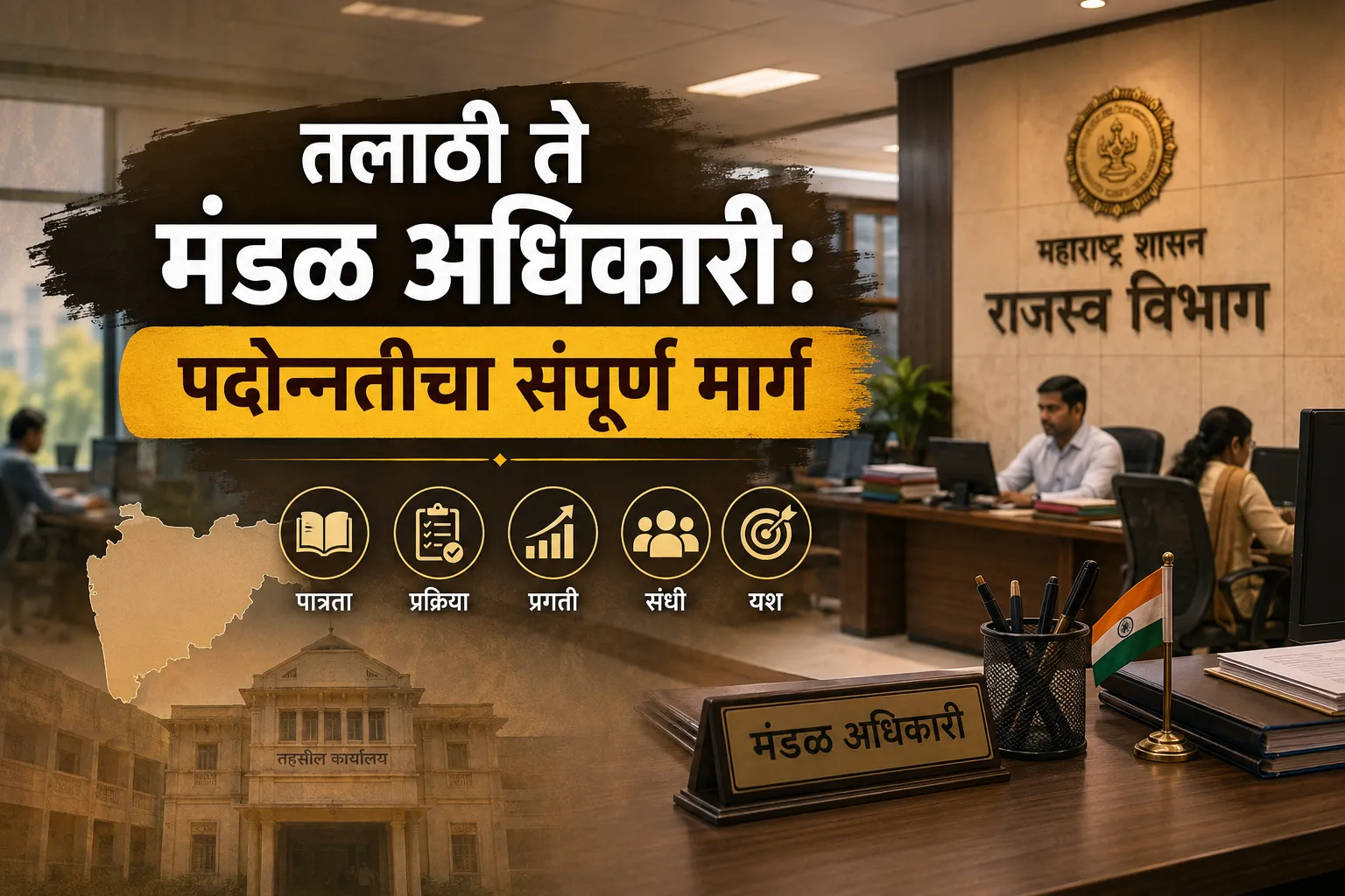 तलाठी ते मंडळ अधिकारी पदोन्नती नियम आणि मार्गदर्शक माहिती.