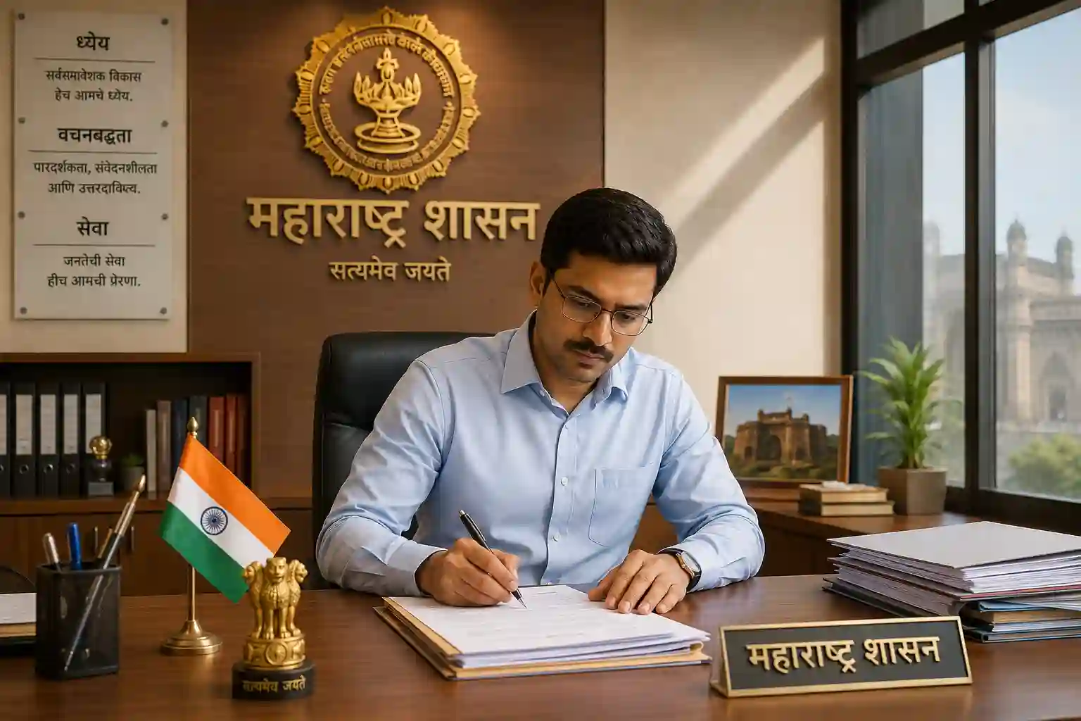 महाराष्ट्र शासनाच्या आंतरजिल्हा बदली नियमावलीचे मार्गदर्शक फोटो.
