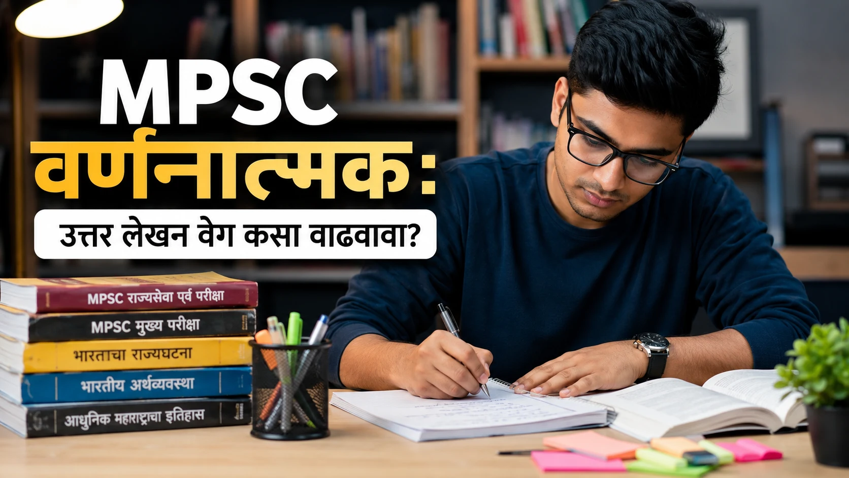 MPSC राज्यसेवा मुख्य परीक्षेसाठी उत्तर लेखनाचा वेग आणि गुणवत्ता वाढवण्याच्या प्रभावी टिप्स.